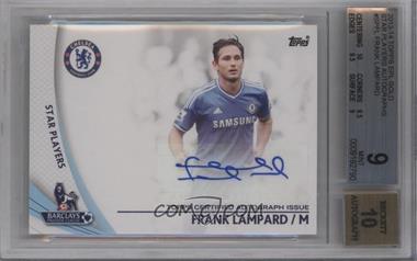 2013 Topps English Premier Gold - Star Players #SP-FL - Frank Lampard [BGS 9 MINT]