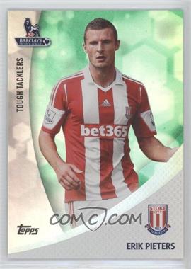 2013 Topps English Premier Gold - Tough Tacklers - Green #TT-EP - Erik Pieters /99