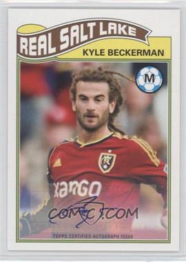 2013 Topps MLS - 1978 English Footballer Autographs #EPLA-KB - Kyle Beckerman /25