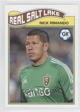 2013 Topps MLS - 1978 English Footballer #EPL-NR - Nick Rimando