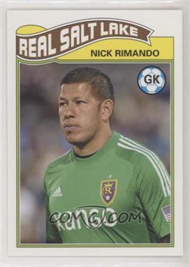 2013 Topps MLS - 1978 English Footballer #EPL-NR - Nick Rimando