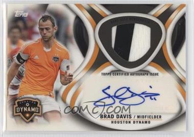 2013 Topps MLS - Autographed Relics - Black Mulit-Color Prime #AR-BD - Brad Davis /25