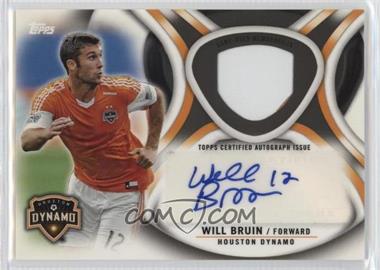 2013 Topps MLS - Autographed Relics - Black Mulit-Color Prime #AR-WB - Will Bruin /25
