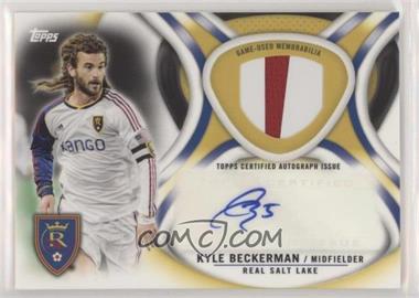 2013 Topps MLS - Autographed Relics - Gold #AR-KB - Kyle Beckerman /50