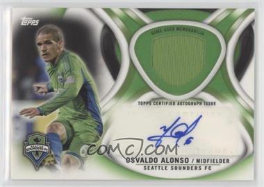 2013 Topps MLS - Autographed Relics - Green #AR-OA - Osvaldo Alonso /75