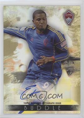 2013 Topps MLS - Maestro Autographs - Gold #MA-EB - Edson Buddle /25