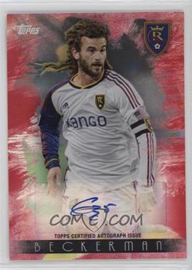 2013 Topps MLS - Maestro Autographs - Red #MA-KB - Kyle Beckerman /10