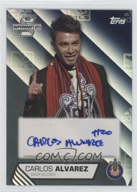 2013 Topps MLS - SuperDraft Autographs - Black #SDA-CA - Carlos Alvarez /10