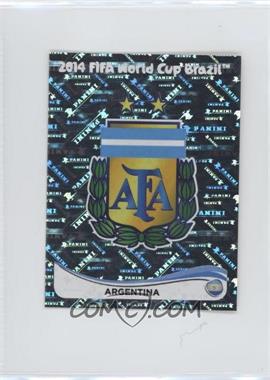 2014 Panini FIFA World Cup Brazil Album Stickers - [Base] #412 - Team Badge - Argentina