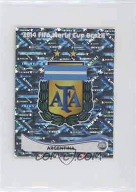 2014 Panini FIFA World Cup Brazil Album Stickers - [Base] #412 - Team Badge - Argentina