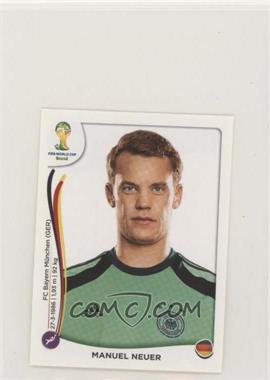 2014 Panini FIFA World Cup Brazil Album Stickers - [Base] #490 - Manuel Neuer