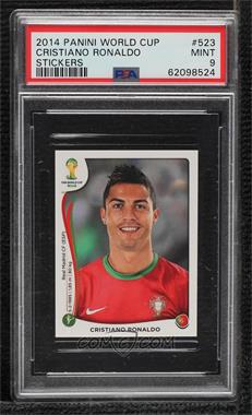 2014 Panini FIFA World Cup Brazil Album Stickers - [Base] #523 - Cristiano Ronaldo [PSA 9 MINT]
