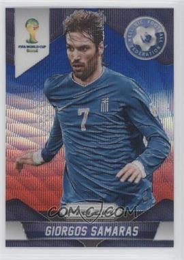 2014 Panini Prizm World Cup - [Base] - Blue & Red Wave Prizm #103 - Giorgos Samaras