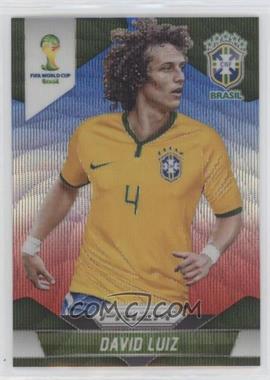 2014 Panini Prizm World Cup - [Base] - Blue & Red Wave Prizm #106 - David Luiz