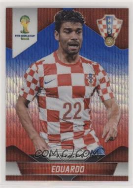 2014 Panini Prizm World Cup - [Base] - Blue & Red Wave Prizm #119 - Eduardo