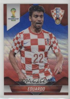 2014 Panini Prizm World Cup - [Base] - Blue & Red Wave Prizm #119 - Eduardo