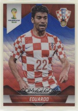 2014 Panini Prizm World Cup - [Base] - Blue & Red Wave Prizm #119 - Eduardo