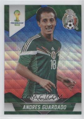 2014 Panini Prizm World Cup - [Base] - Blue & Red Wave Prizm #146 - Andres Guardado