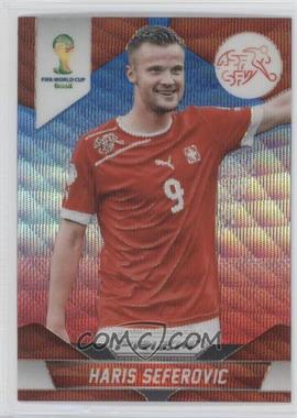 2014 Panini Prizm World Cup - [Base] - Blue & Red Wave Prizm #188 - Haris Seferovic