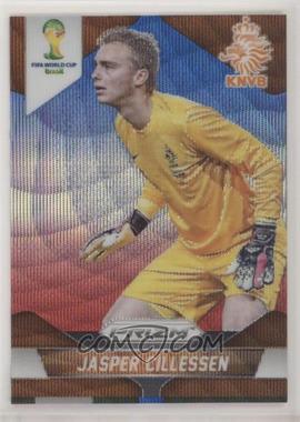 2014 Panini Prizm World Cup - [Base] - Blue & Red Wave Prizm #27 - Jasper Cillessen