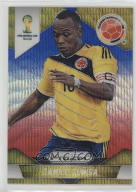 2014 Panini Prizm World Cup - [Base] - Blue & Red Wave Prizm #49 - Camilo Zuniga