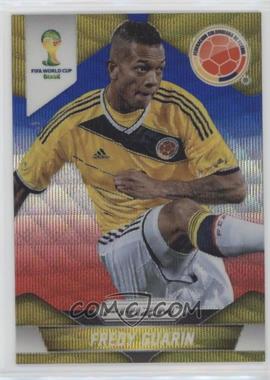2014 Panini Prizm World Cup - [Base] - Blue & Red Wave Prizm #52 - Fredy Guarin
