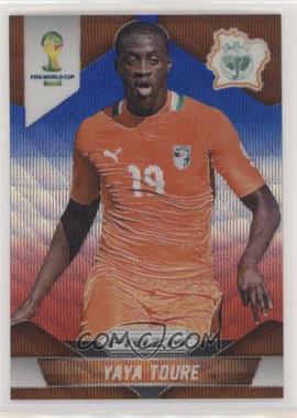 2014 Panini Prizm World Cup - [Base] - Blue & Red Wave Prizm #59 - Yaya Toure