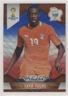 2014 Panini Prizm World Cup - [Base] - Blue & Red Wave Prizm #59 - Yaya Toure