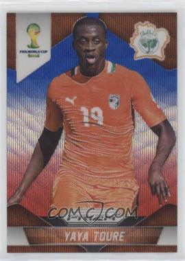 2014 Panini Prizm World Cup - [Base] - Blue & Red Wave Prizm #59 - Yaya Toure