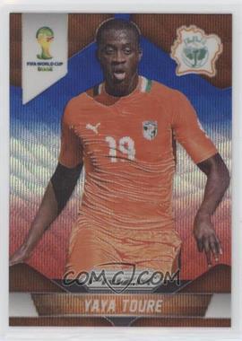 2014 Panini Prizm World Cup - [Base] - Blue & Red Wave Prizm #59 - Yaya Toure