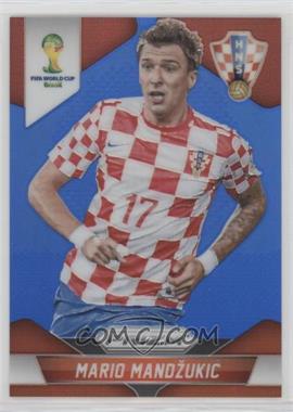 2014 Panini Prizm World Cup - [Base] - Blue Prizm #120 - Mario Mandzukic /199