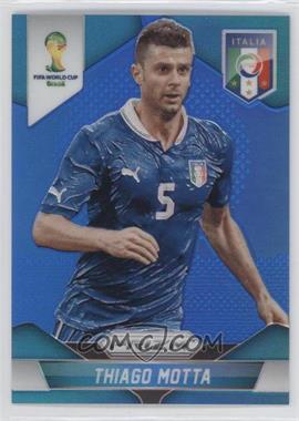 2014 Panini Prizm World Cup - [Base] - Blue Prizm #126 - Thiago Motta /199