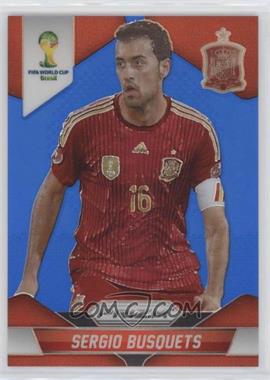 2014 Panini Prizm World Cup - [Base] - Blue Prizm #174 - Sergio Busquets /199