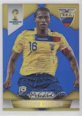 2014 Panini Prizm World Cup - [Base] - Blue Prizm #64 - Antonio Valencia /199