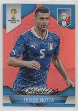 2014 Panini Prizm World Cup - [Base] - Red Prizm #126 - Thiago Motta /149