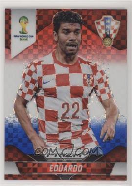 2014 Panini Prizm World Cup - [Base] - Red White & Blue Power Plaid Prizm #119 - Eduardo