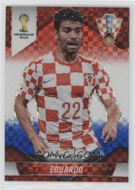 2014 Panini Prizm World Cup - [Base] - Red White & Blue Power Plaid Prizm #119 - Eduardo