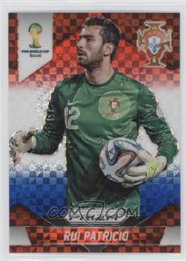 2014 Panini Prizm World Cup - [Base] - Red White & Blue Power Plaid Prizm #155 - Rui Patricio