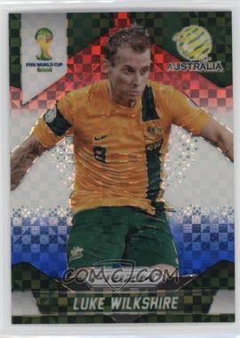 2014 Panini Prizm World Cup - [Base] - Red White & Blue Power Plaid Prizm #16 - Luke Wilkshire