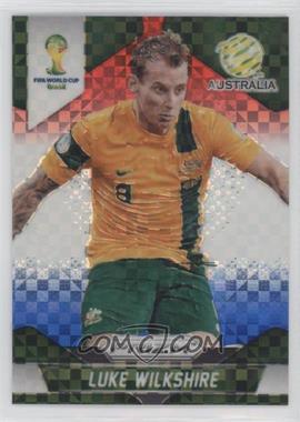 2014 Panini Prizm World Cup - [Base] - Red White & Blue Power Plaid Prizm #16 - Luke Wilkshire