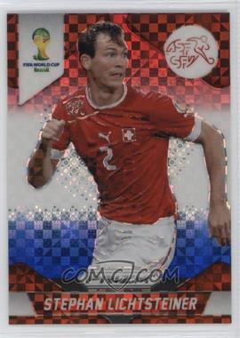 2014 Panini Prizm World Cup - [Base] - Red White & Blue Power Plaid Prizm #182 - Stephan Lichtsteiner