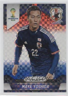 2014 Panini Prizm World Cup - [Base] - Red White & Blue Power Plaid Prizm #197 - Maya Yoshida