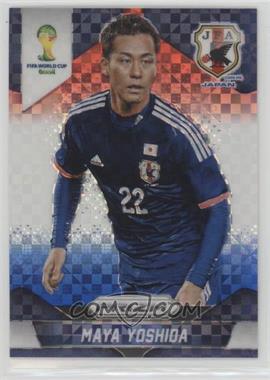 2014 Panini Prizm World Cup - [Base] - Red White & Blue Power Plaid Prizm #197 - Maya Yoshida