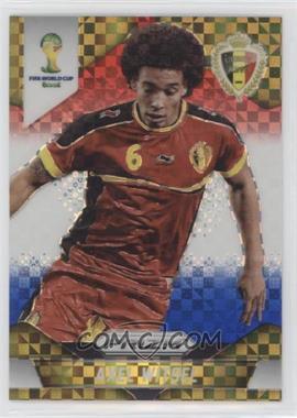 2014 Panini Prizm World Cup - [Base] - Red White & Blue Power Plaid Prizm #20 - Axel Witsel