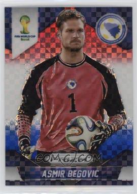 2014 Panini Prizm World Cup - [Base] - Red White & Blue Power Plaid Prizm #23 - Asmir Begovic