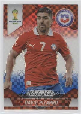 2014 Panini Prizm World Cup - [Base] - Red White & Blue Power Plaid Prizm #44 - David Pizarro