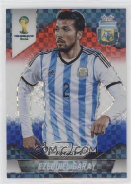 2014 Panini Prizm World Cup - [Base] - Red White & Blue Power Plaid Prizm #5 - Ezequiel Garay