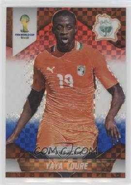 2014 Panini Prizm World Cup - [Base] - Red White & Blue Power Plaid Prizm #59 - Yaya Toure