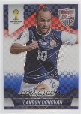 2014 Panini Prizm World Cup - [Base] - Red White & Blue Power Plaid Prizm #70 - Landon Donovan