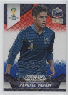 2014 Panini Prizm World Cup - [Base] - Red White & Blue Power Plaid Prizm #78 - Raphael Varane